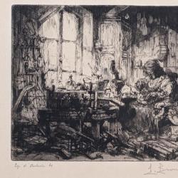 The Lute Maker (2nd plate)