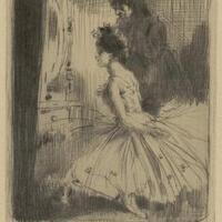 The Small Dancer at the Mirror