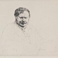 Portrait de G. de Pawlowski (1<sup>ère</sup> planche)