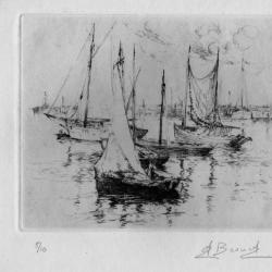 Barques à Saint-Briac